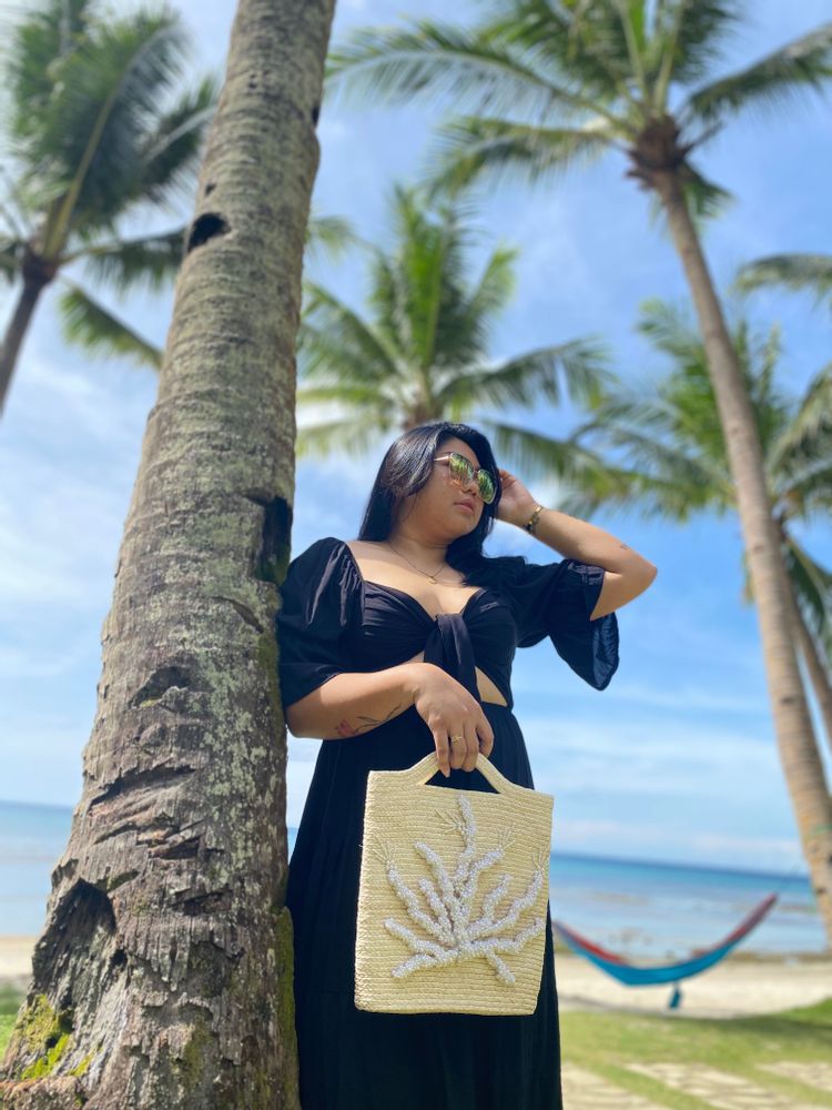 Bags and totes - Mamerta Abaca Tote Bag - AUDREY ALBASON