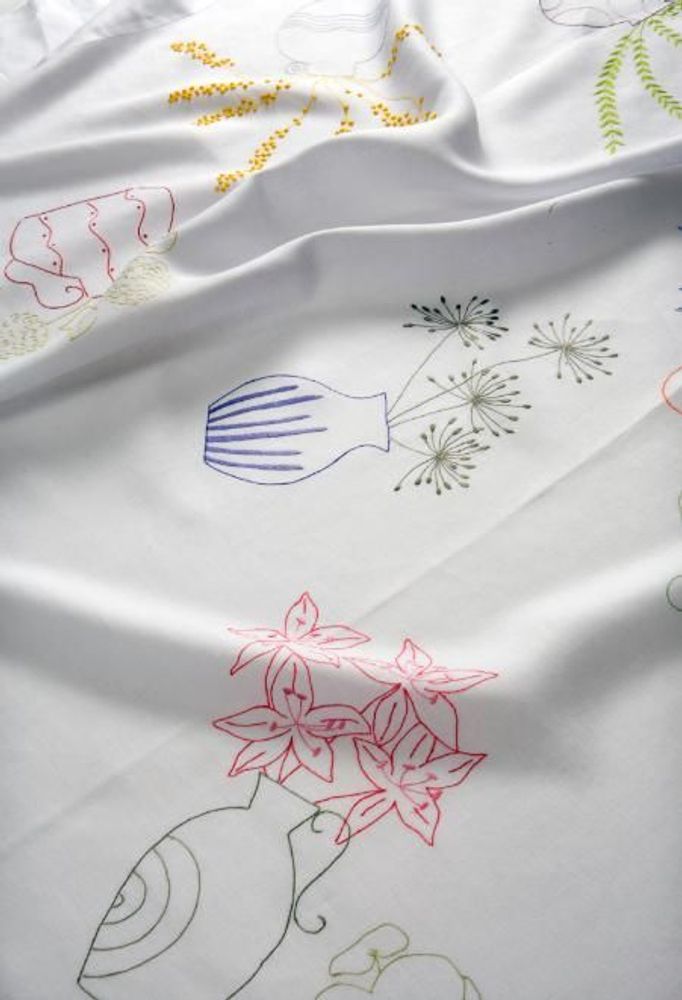 Bed linens - Household linen\" SAY IT WITH FLOWERS\ " - VIS A VIS PARIS