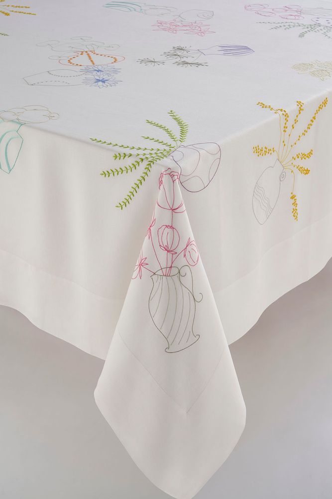 Bed linens - Household linen\" SAY IT WITH FLOWERS\ " - VIS A VIS PARIS