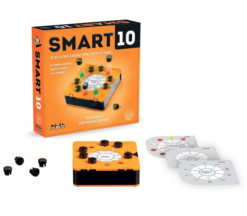 Jeux enfants - SMART10 - QUIZ FUN ET COMPACT - WILSON JEUX