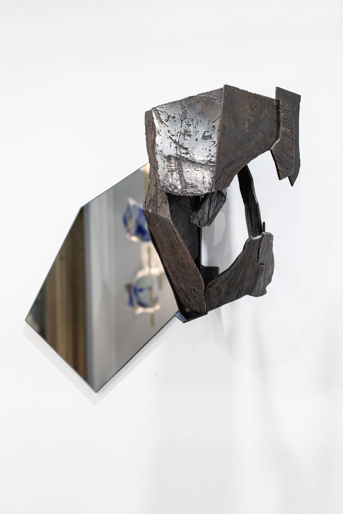 Miroirs - Miroir sculptural 2023 - CÉCILE GEIGER SCULPTURES