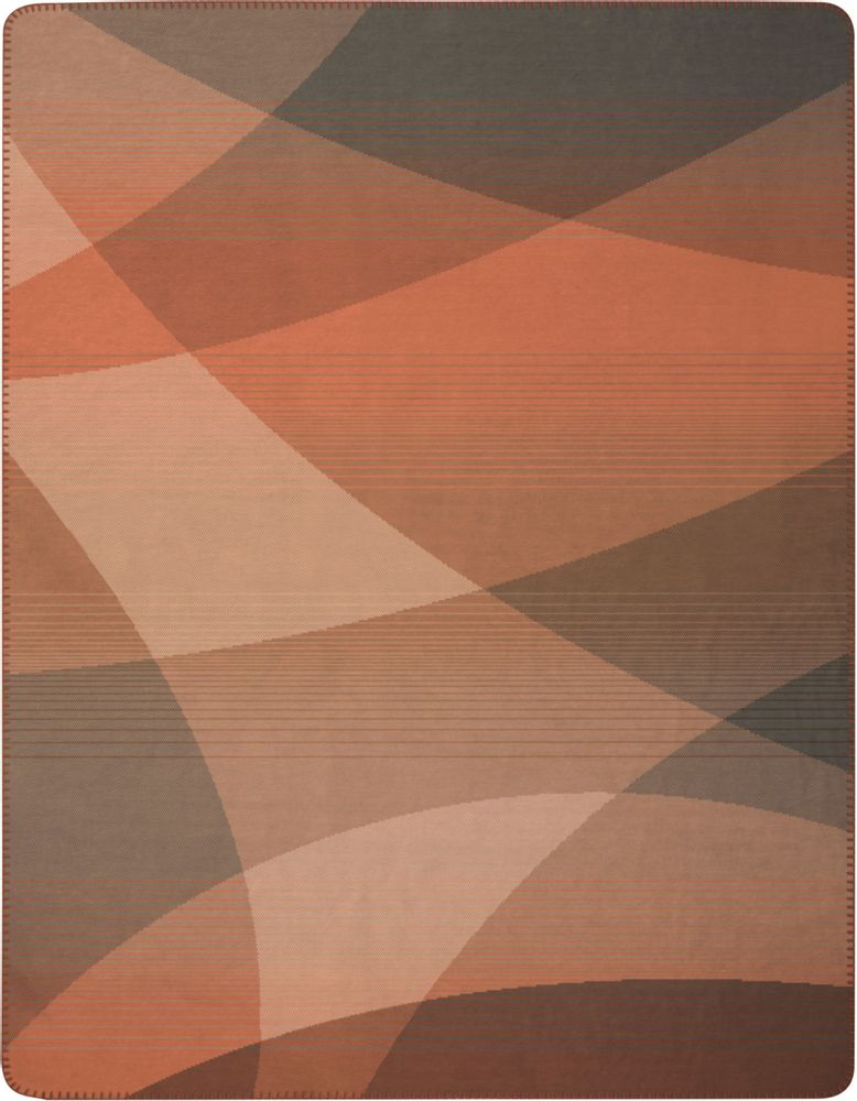 Throw blankets - Circular Bronze - BIEDERLACK