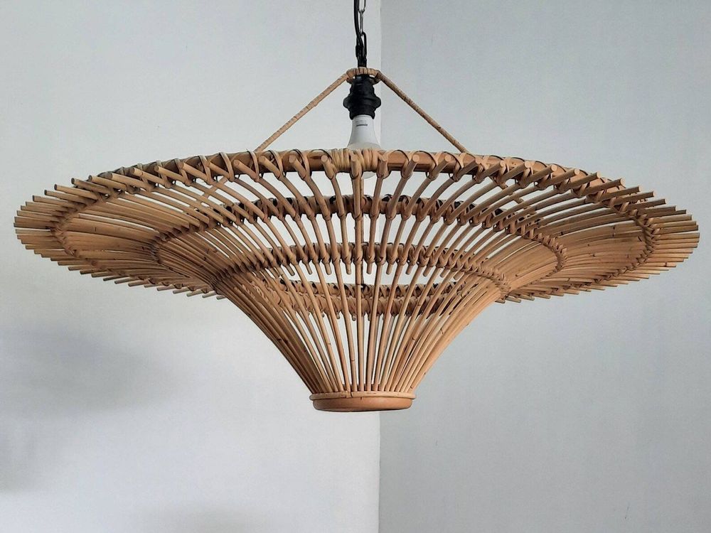 Ceiling lights - NANTUCKET RATTAN PENDANT - MY BALI LIVING