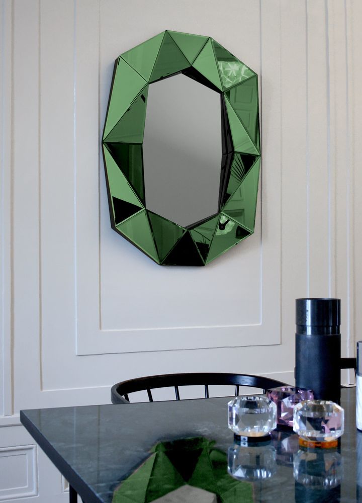 Mirrors - Diamond Large Mirror - REFLECTIONS COPENHAGEN