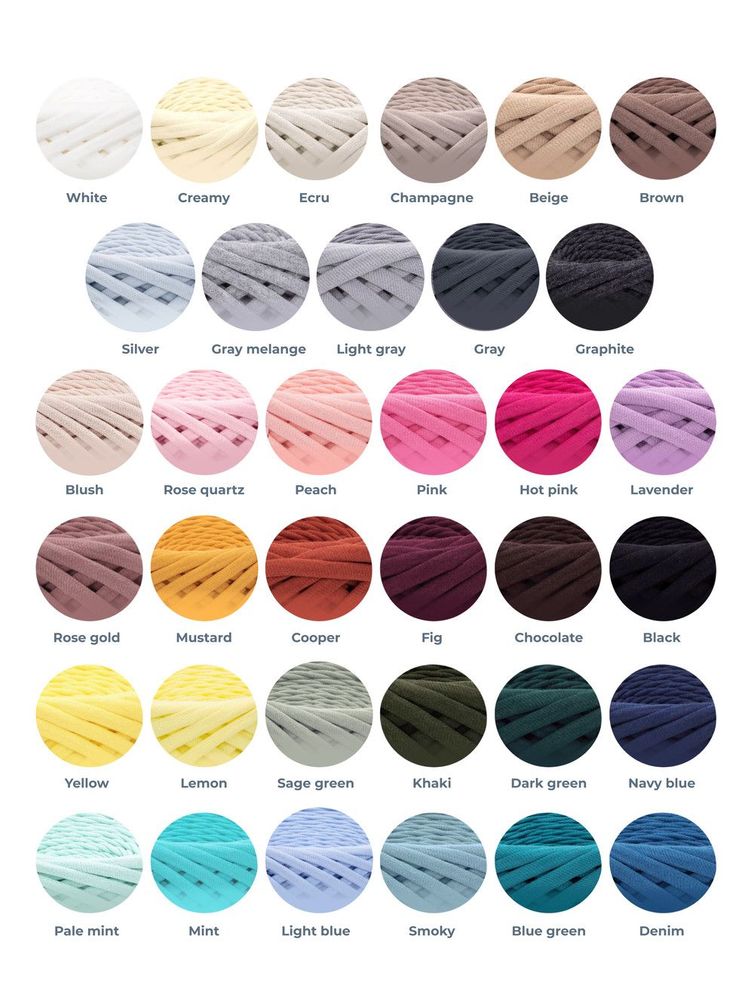 Repose-pieds - Pouf rond en tricot RIBS - ANZY HOME