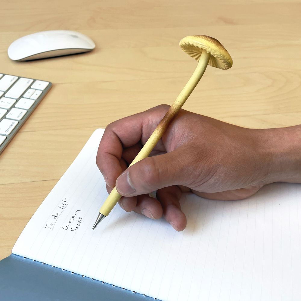 Stationery - Mushroom pen - KIKKERLAND