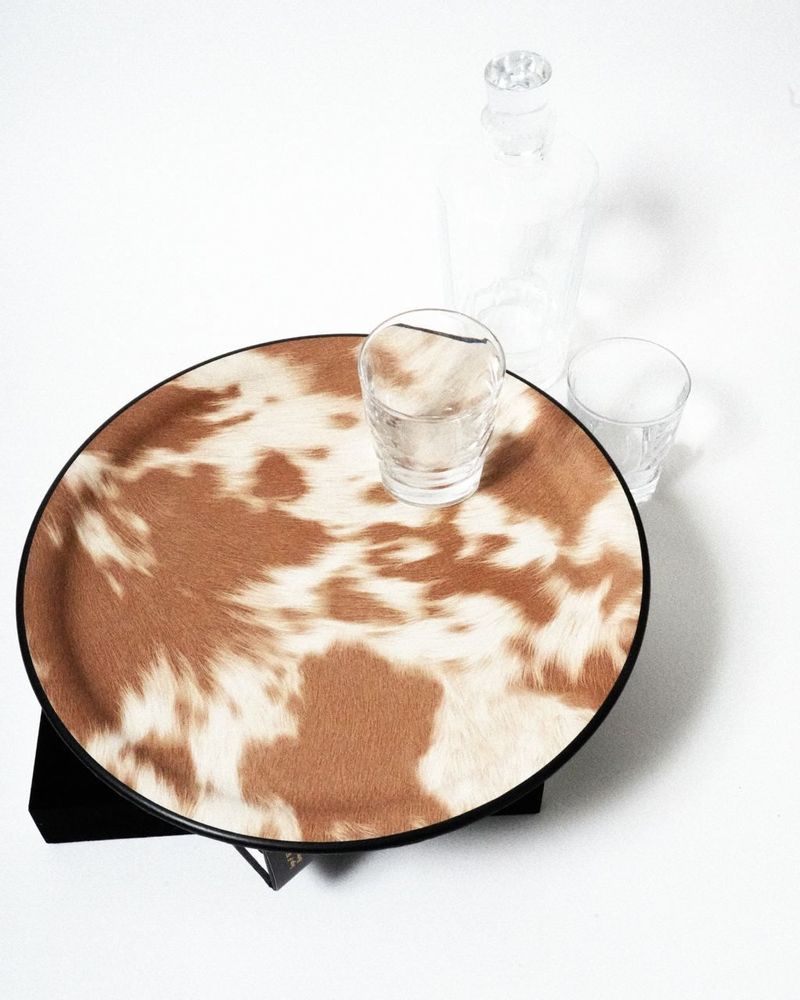 Services - Plateau rond Limonadier x VACHE - PLATEX