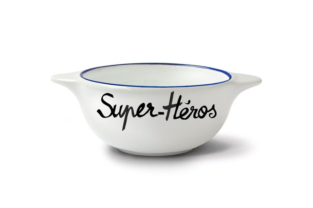 Tea and coffee accessories - SUPER HERO - BRETON BOWL REVISITED - PIED DE POULE