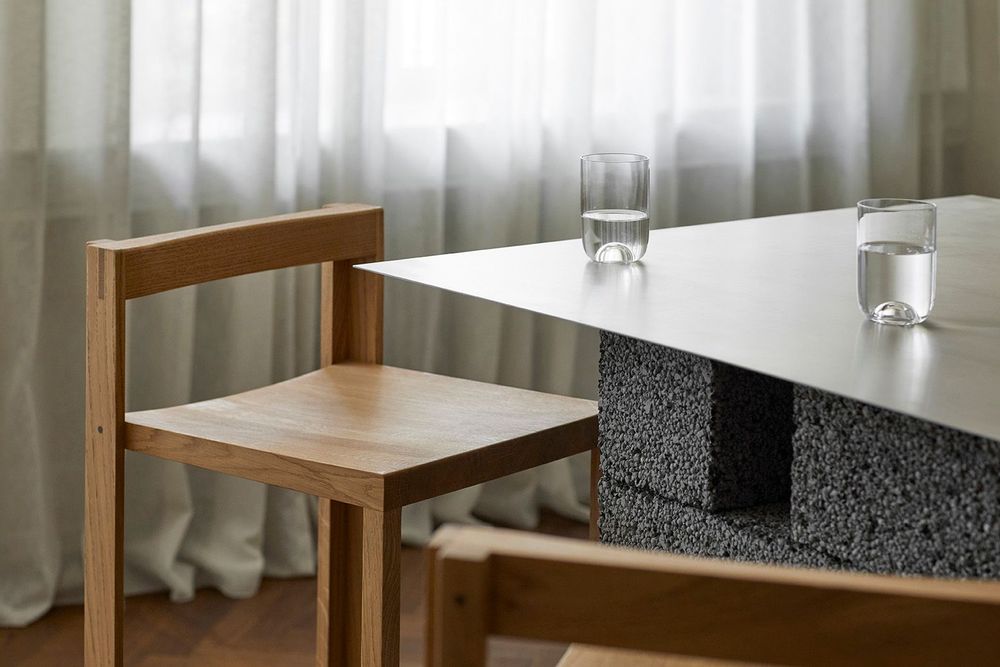 Chairs - Outline Bar Chair - KRISTINA DAM STUDIO