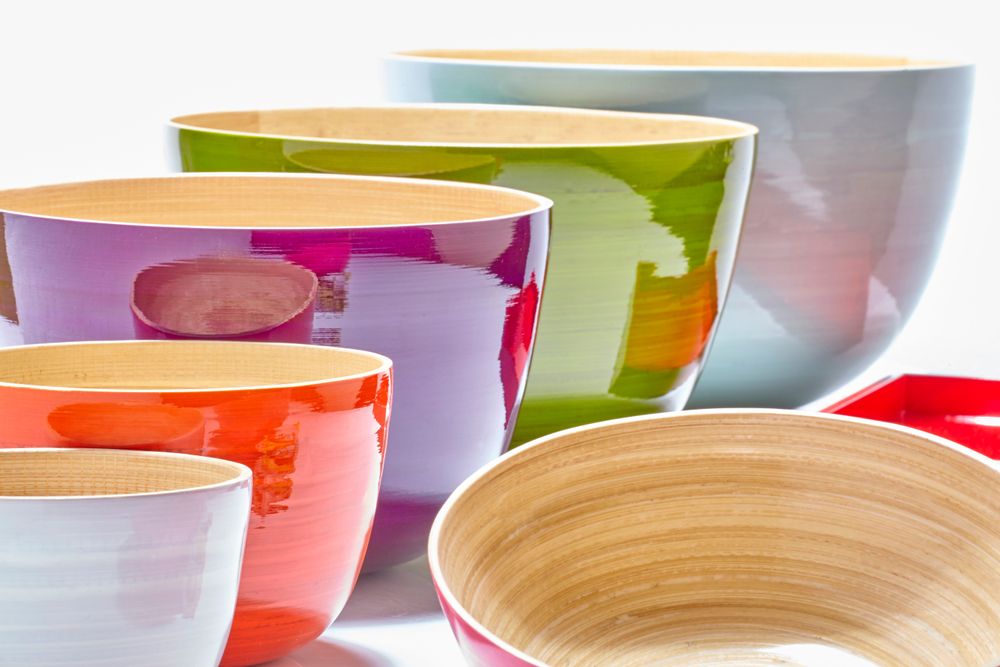 Bowls - bamboo bowls in 13 different sizes - ALBERT L. (PUNKT) SANDRA SCHRÖDER