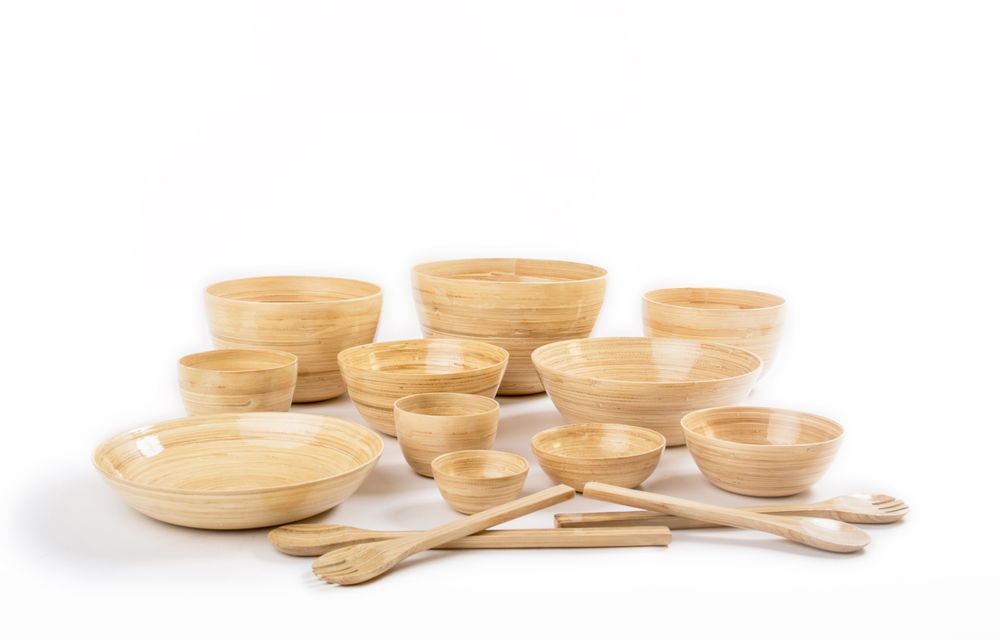 Bowls - bamboo bowls in 13 different sizes - ALBERT L. (PUNKT) SANDRA SCHRÖDER