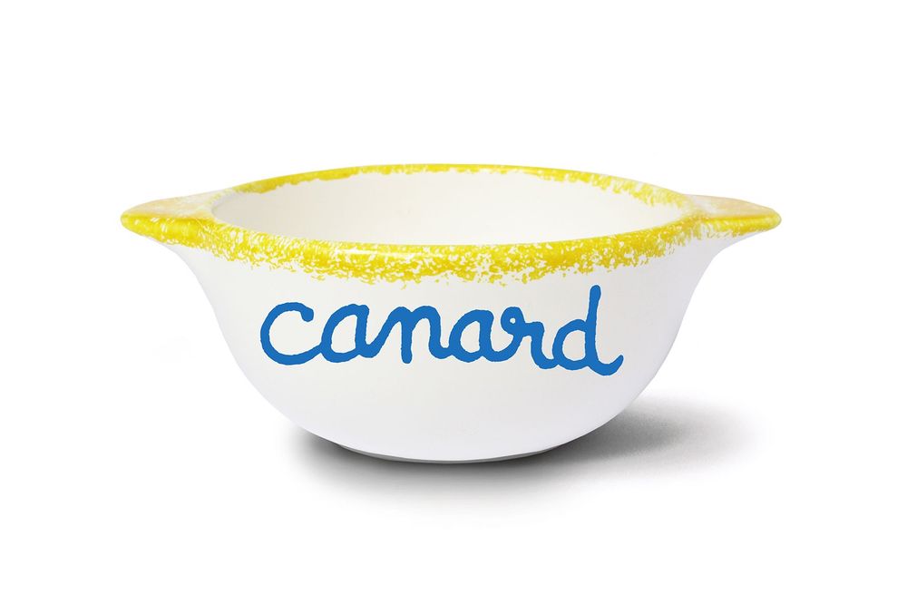 Tea and coffee accessories - DUCK - BRETON BOWL REVISITED - PIED DE POULE