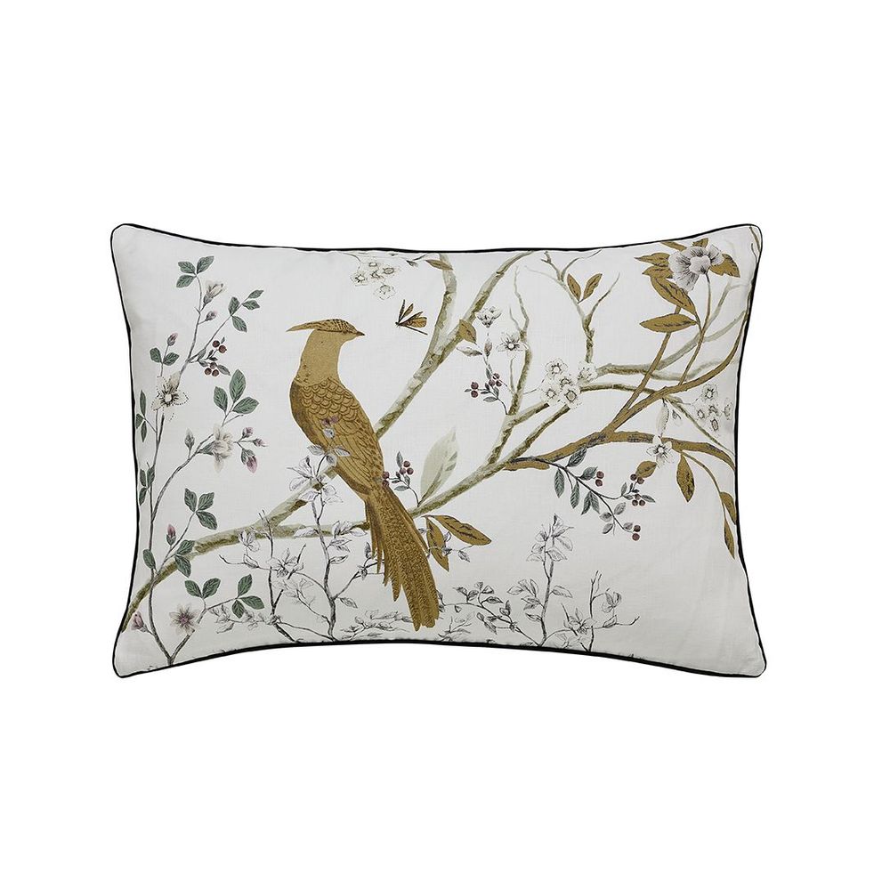 Coussins textile - Les Belles Âmes - Housse de coussin en lin imprimé - ALEXANDRE TURPAULT