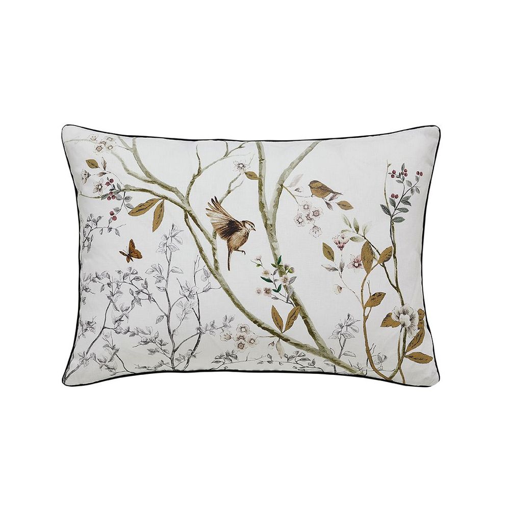 Coussins textile - Les Belles Âmes - Housse de coussin en lin imprimé - ALEXANDRE TURPAULT