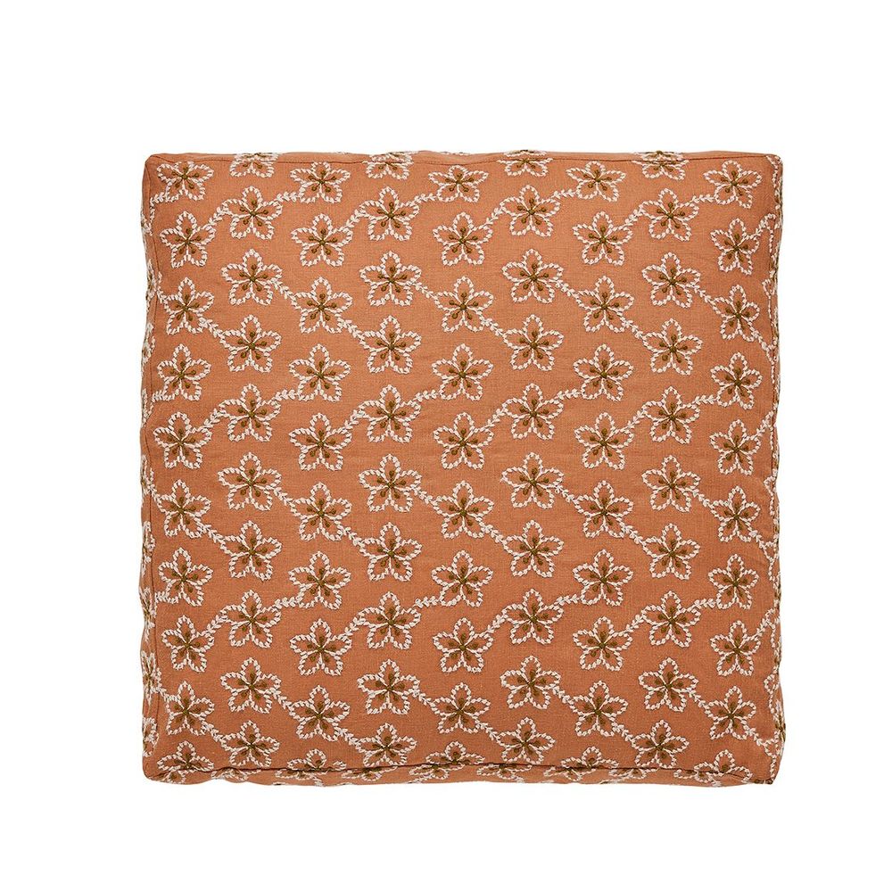 Fabric cushions - Copper Flowers - Cushion Cover - ALEXANDRE TURPAULT