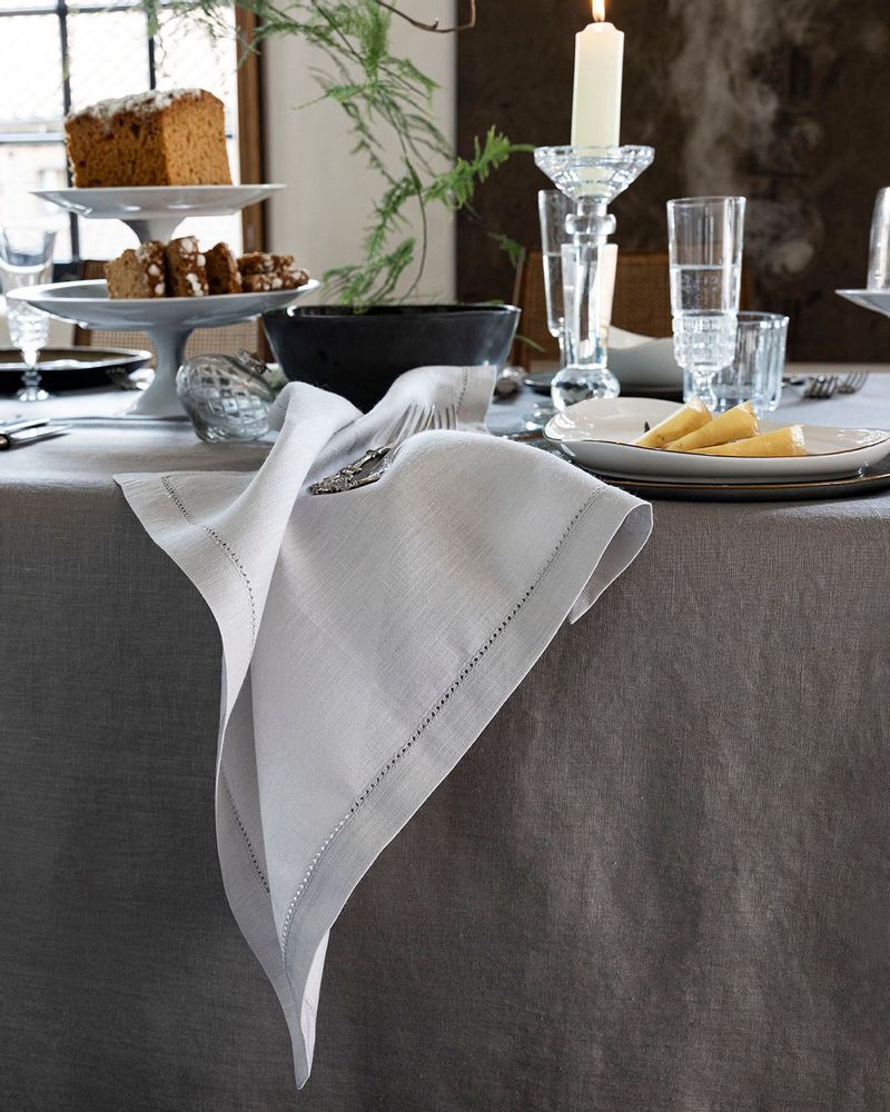 Linge de table textile - Florence Brume - Serviette, set, tête à tête et nappe - ALEXANDRE TURPAULT