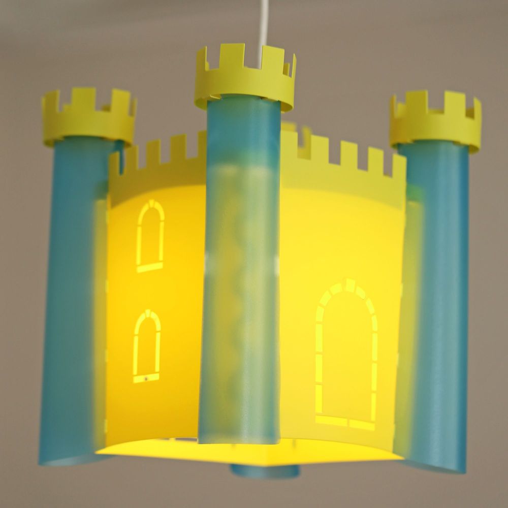 Luminaires pour enfant - Lampe Suspension enfant-CHÂTEAU-FORT - R&M COUDERT