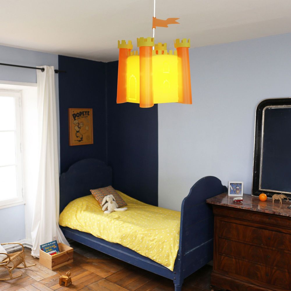 Luminaires pour enfant - Lampe Suspension enfant-CHÂTEAU-FORT - R&M COUDERT