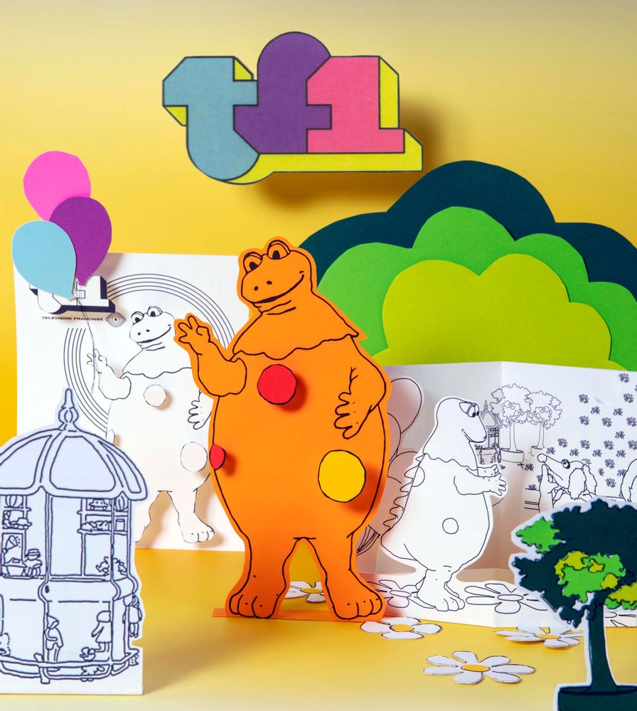 Produits sous licence - Cartes personnalisables - DIY - Casimir - COLORIAGES POPUP
