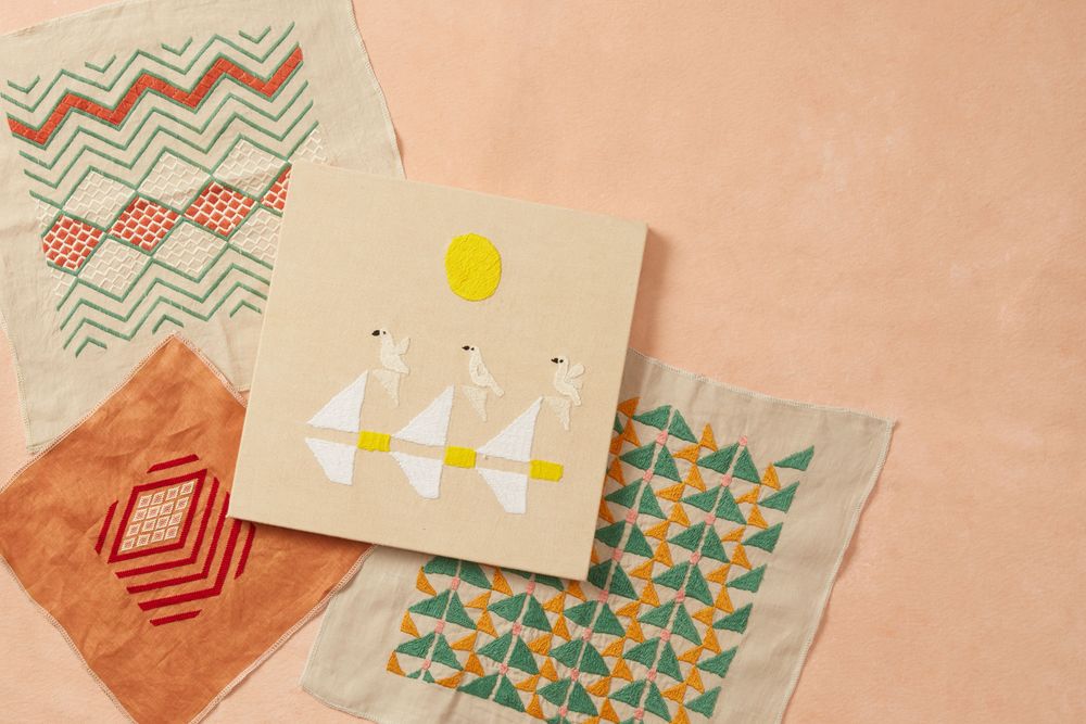 Fabric cushions - Artisan Links, Cushion Covers and Wall Art - UNHCR/MADE51