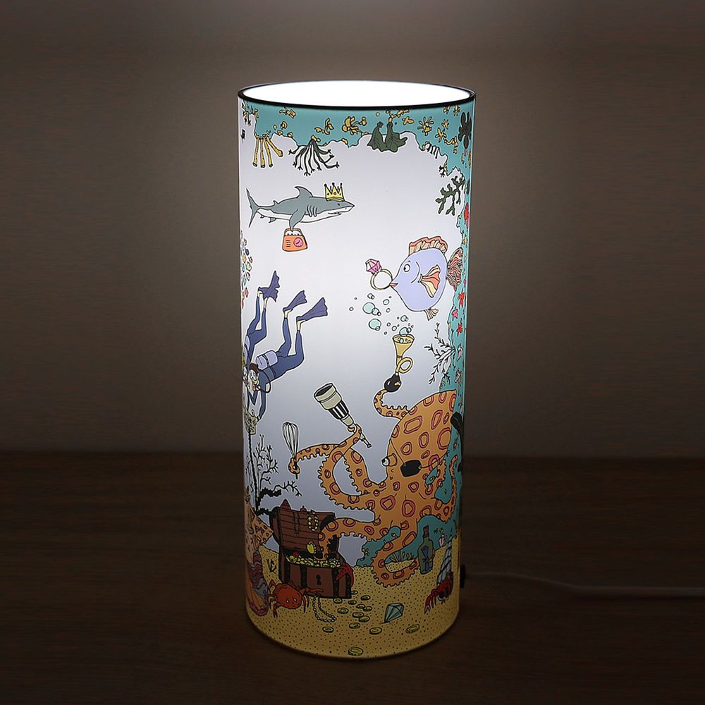 Luminaires pour enfant - Lampe à poser enfant-SOUS L'OCÉAN - R&M COUDERT