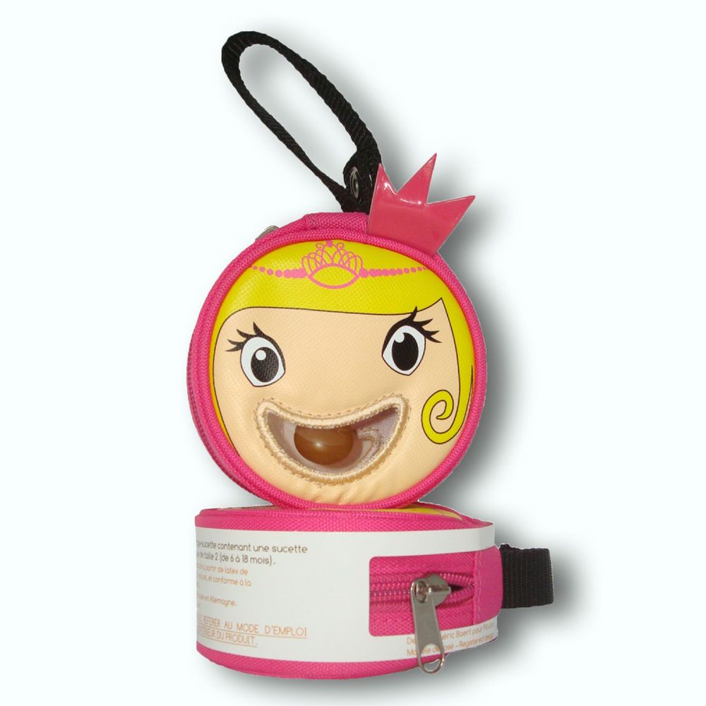Accessoires enfants - Boîte range-tétine Tête à Tototte-PRINCESSE - R&M COUDERT
