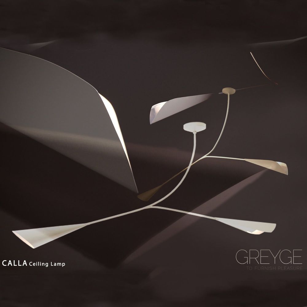 Suspensions - Calla Lamp - - GREYGE