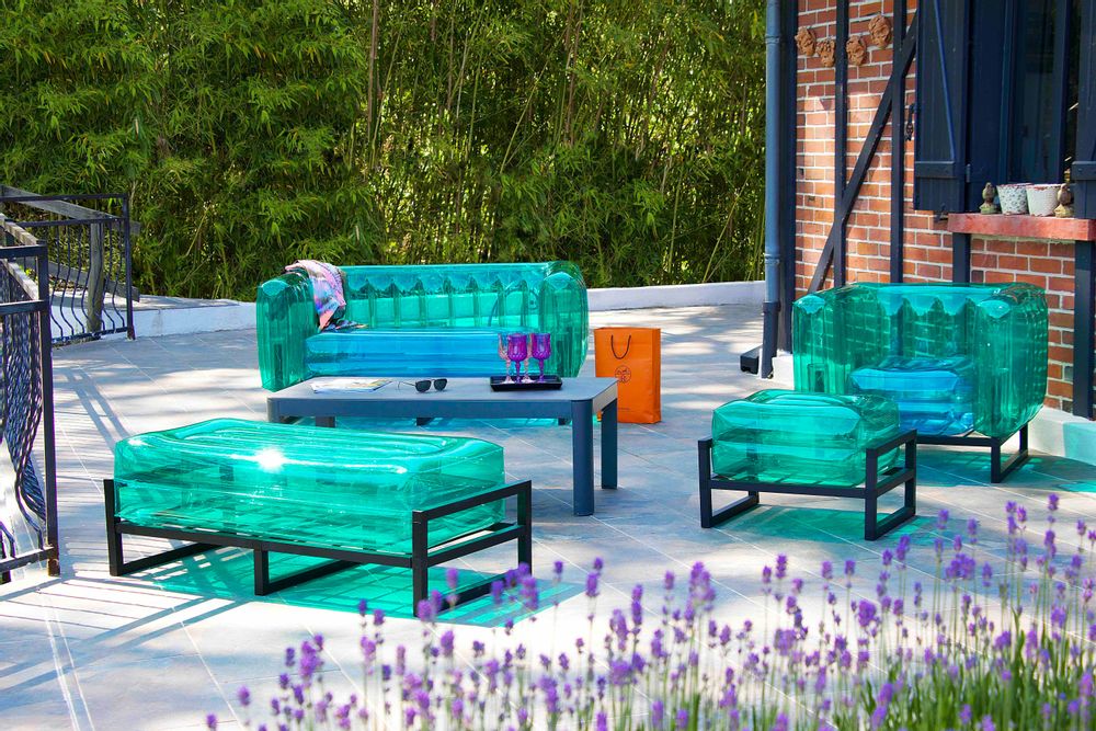 Lawn armchairs - YOMI| Armchair - Green - MW DESIGNER FURNITURE
