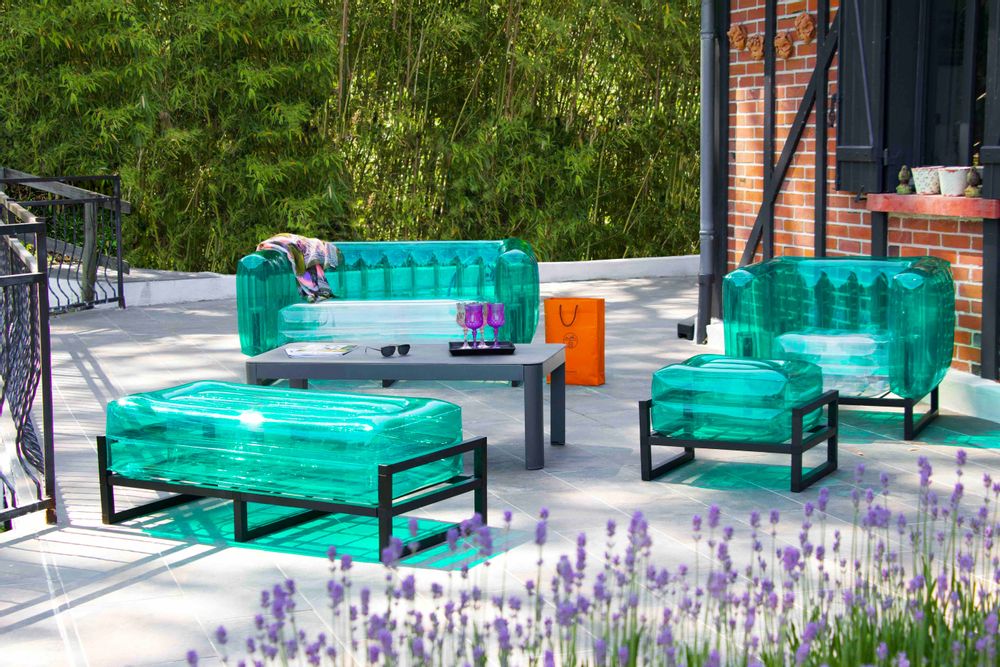 Lawn armchairs - YOMI| Armchair - Green - MW DESIGNER FURNITURE