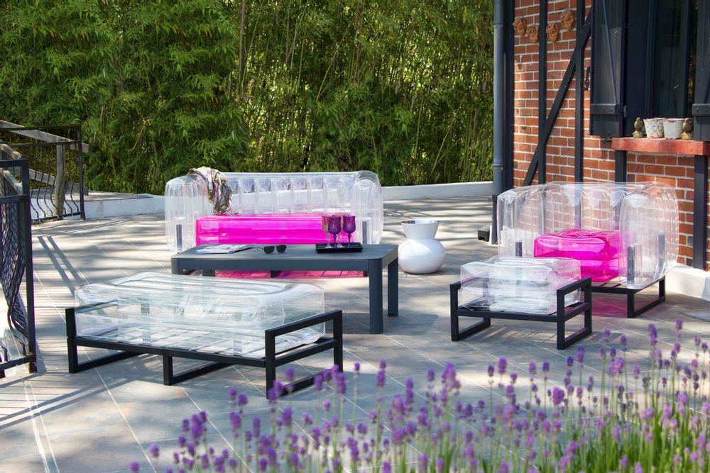 Lawn armchairs - YOMI| Design armchair - Transparent - MW DESIGNER FURNITURE