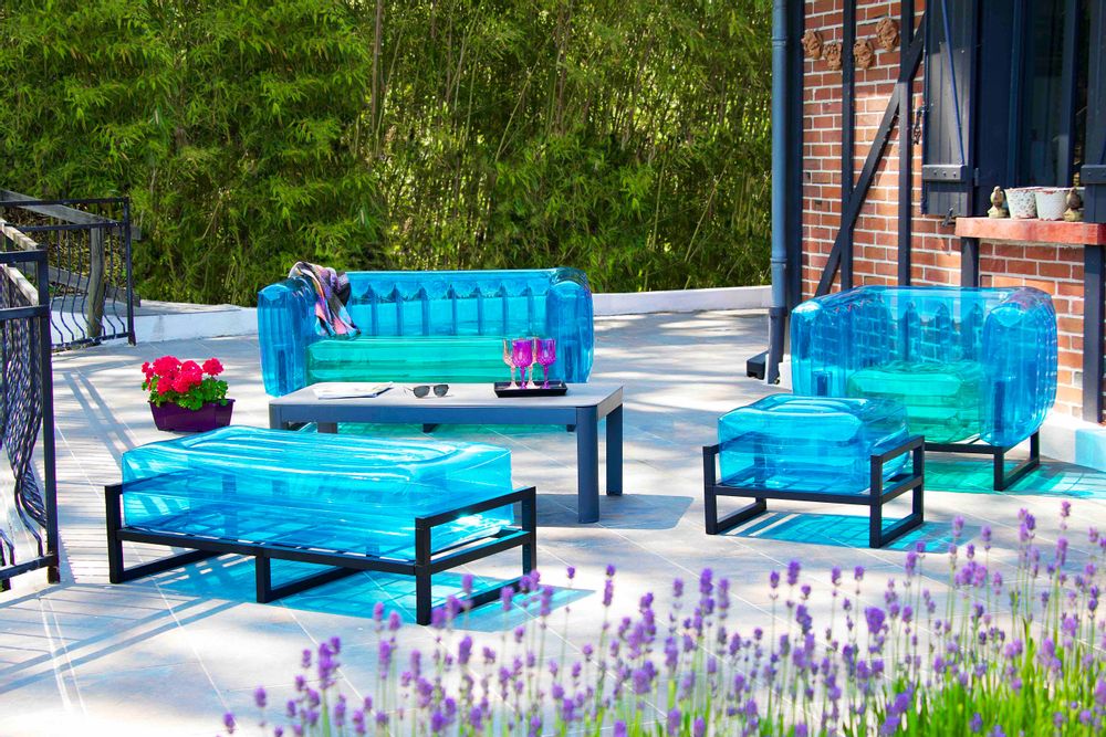 Canapés - YOMI| Canapé design - Bleu - MW DESIGNER FURNITURE