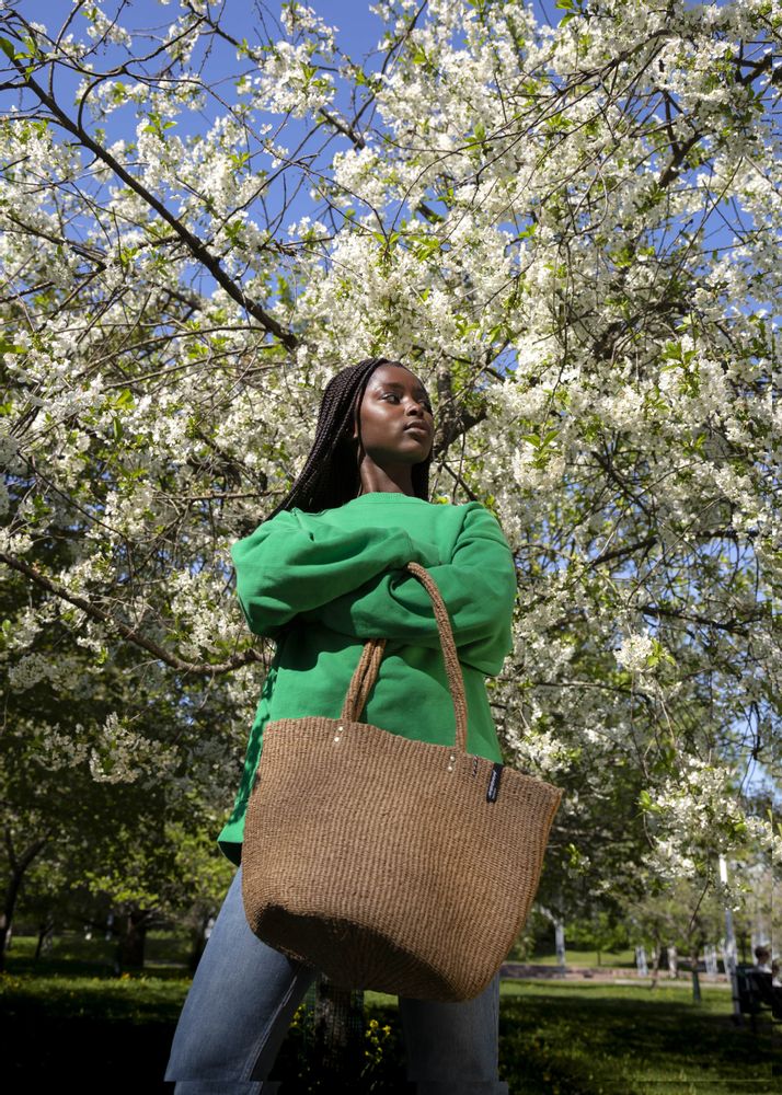 Bags and totes - Vegan baskets with handles - MIFUKO