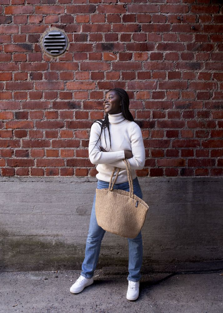 Bags and totes - Vegan baskets with handles - MIFUKO