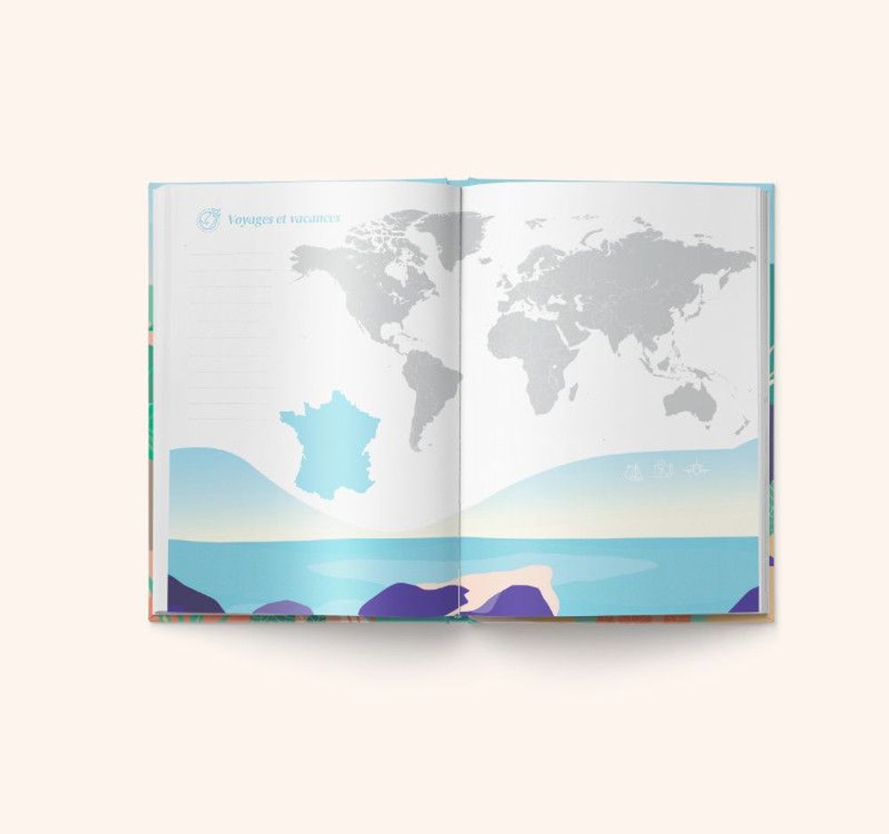 Papeterie bureau - Mon Planner 2024 - Eden - Agenda ré-inventé ! - HISTOIRE D'ÉCRIRE