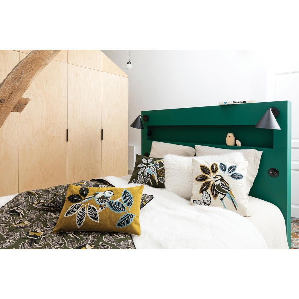 Coussins textile - Coussin brodé Zazu - MAISON VIVARAISE – SDE VIVARAISE WINKLER