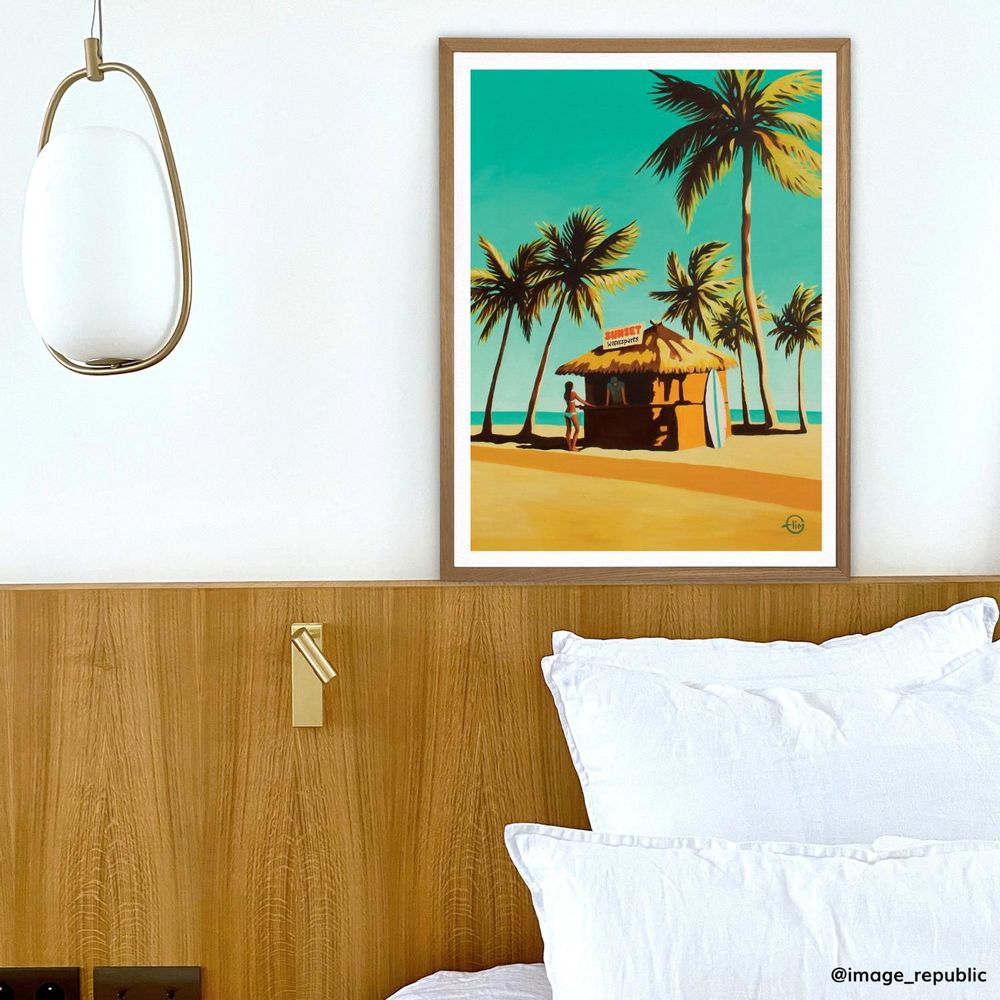 Poster - Emilie Arnoux - Seaside Wall Decoration - IMAGE REPUBLIC :