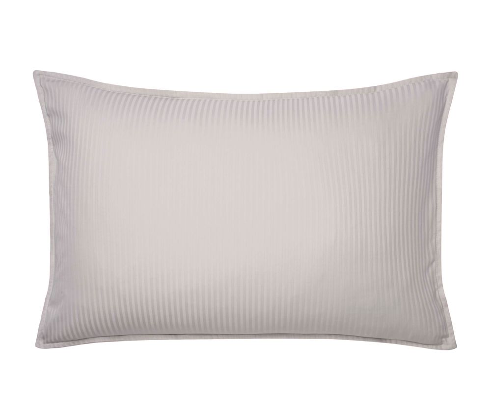 Linge de lit - Grand Hôtel Argent - Parure de lit en jacquard de satin - COUCKE