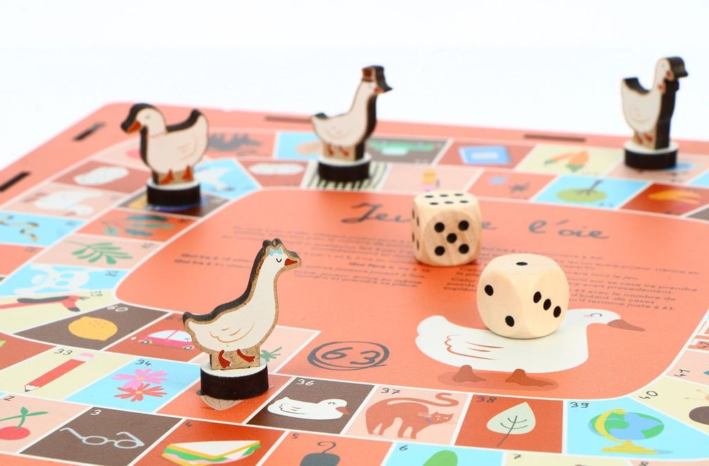 Children's games - Box of 4 board games - AGENT PAPER