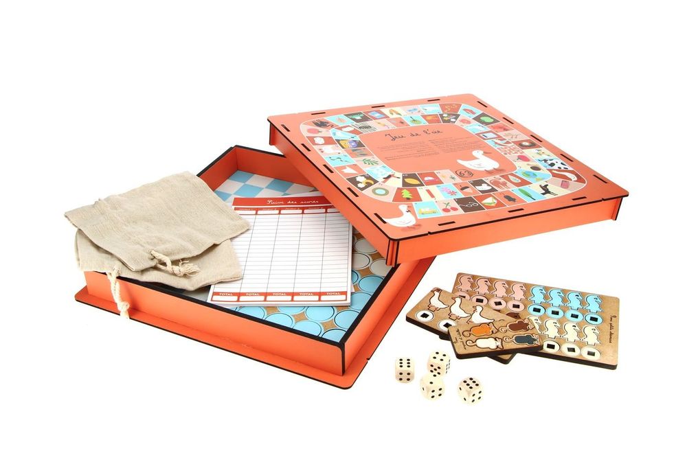 Children's games - Box of 4 board games - AGENT PAPER