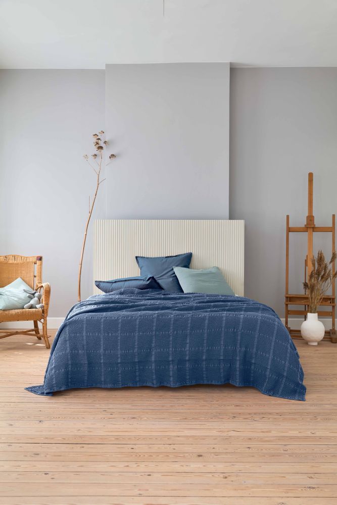 Bed linens - Yogi Night - Plaid and bedspread - ESSIX