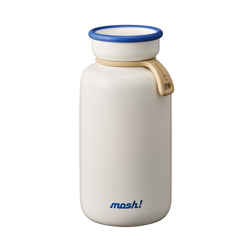 Accessoires de voyage - Gourde isotherme Bottle Latte 450 ml en inox / Mosh ! - ABINGPLUS