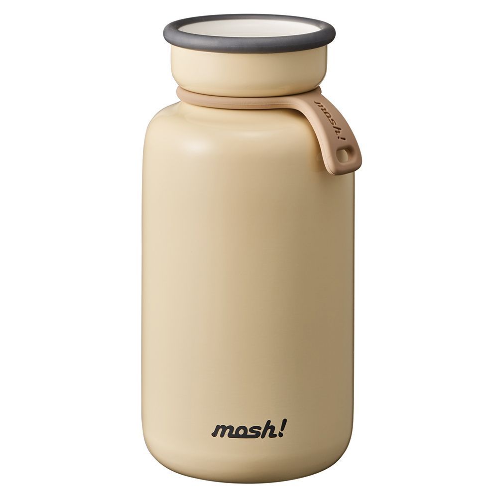Accessoires de voyage - Gourde isotherme Bottle Latte 450 ml en inox / Mosh ! - ABINGPLUS