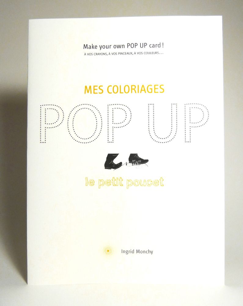 Customizable objects - Customizable card - DIY - Petit Poucet - COLORIAGES POPUP