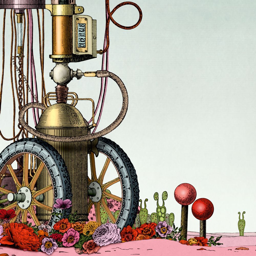Poster - Artist poster - Rose thorn pruner and his sweet word counter - ANACHRONES