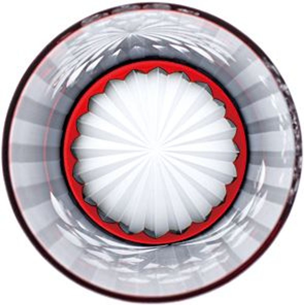 Accessoires thé et café - Futachoko Edo Kiriko Verre taillé Yaegiku, Ichimatsu, Yarai - HIROTA GLASS MFG. CO., LTD.