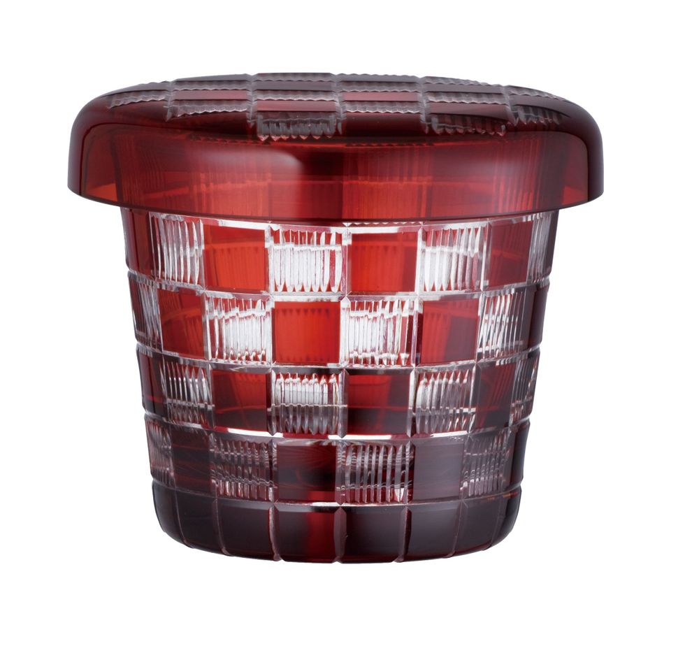 Accessoires thé et café - Futachoko Edo Kiriko Verre taillé Yaegiku, Ichimatsu, Yarai - HIROTA GLASS MFG. CO., LTD.