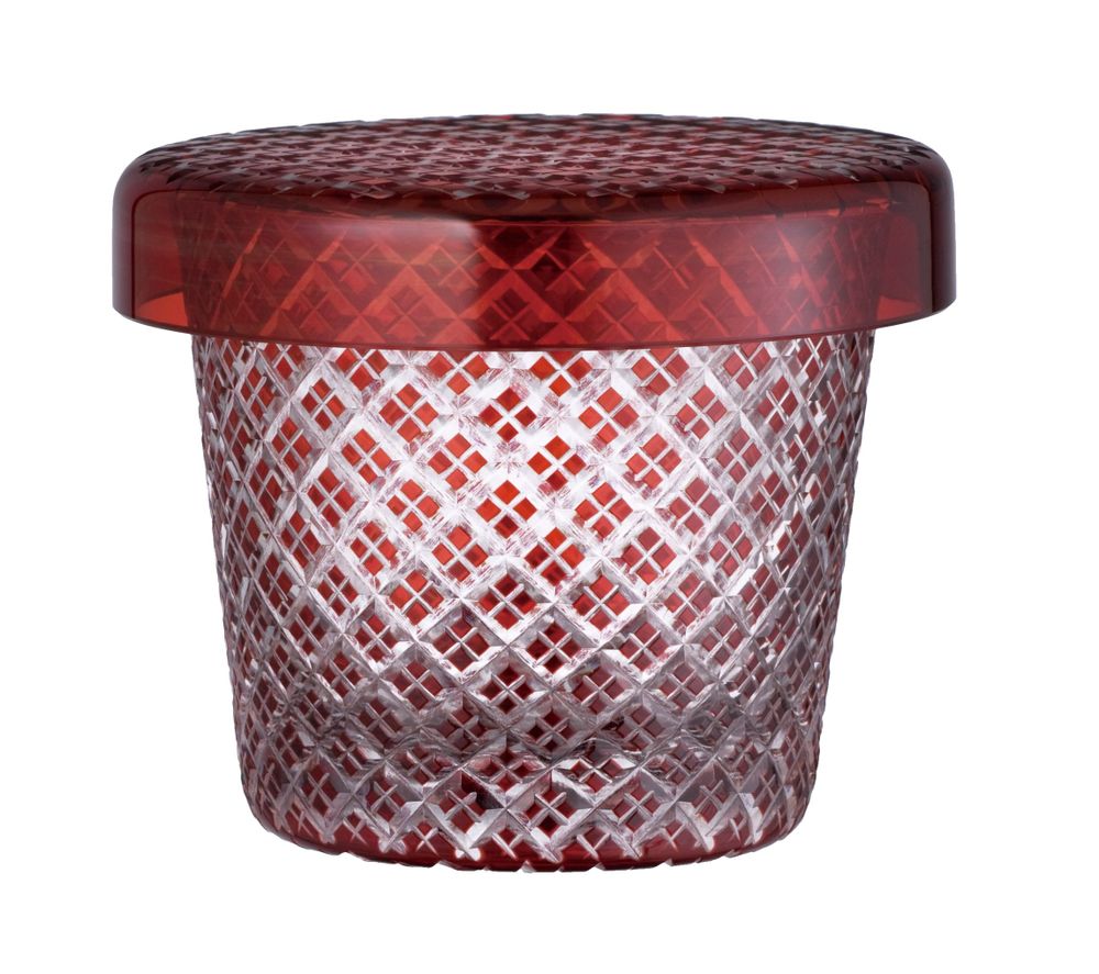 Accessoires thé et café - Futachoko Edo Kiriko Verre taillé Yaegiku, Ichimatsu, Yarai - HIROTA GLASS MFG. CO., LTD.