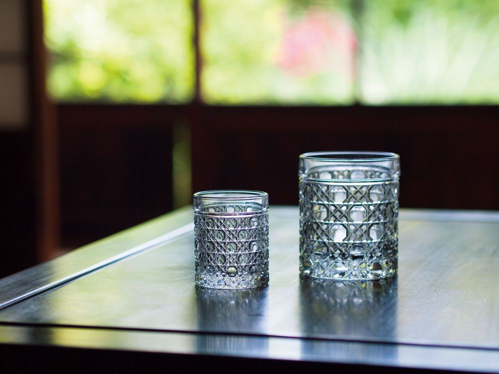 Wine accessories - Kagome - pressed glass - HIROTA GLASS MFG. CO., LTD.