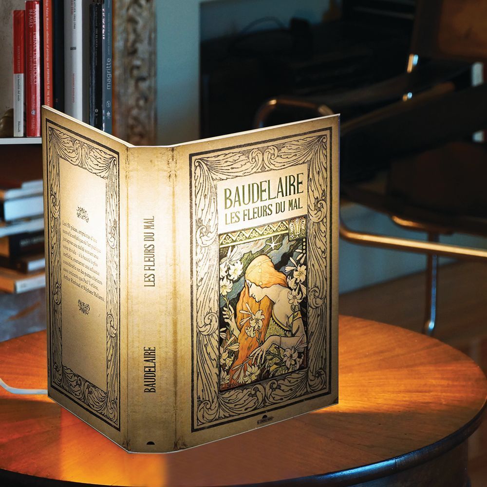 Lampes de table - Lampe-Livre Abat Book COPERTINA - ABAT BOOK - ART FRIGÒ