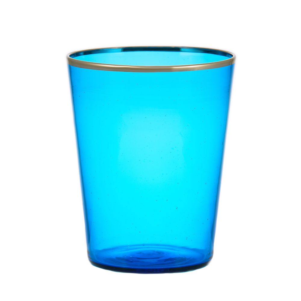 Glass - Set of 6 Vaso Glasses - GIBERTO VENEZIA
